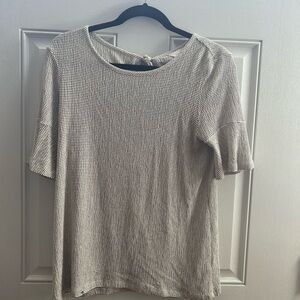 Lauren Conrad Black and White Blouse